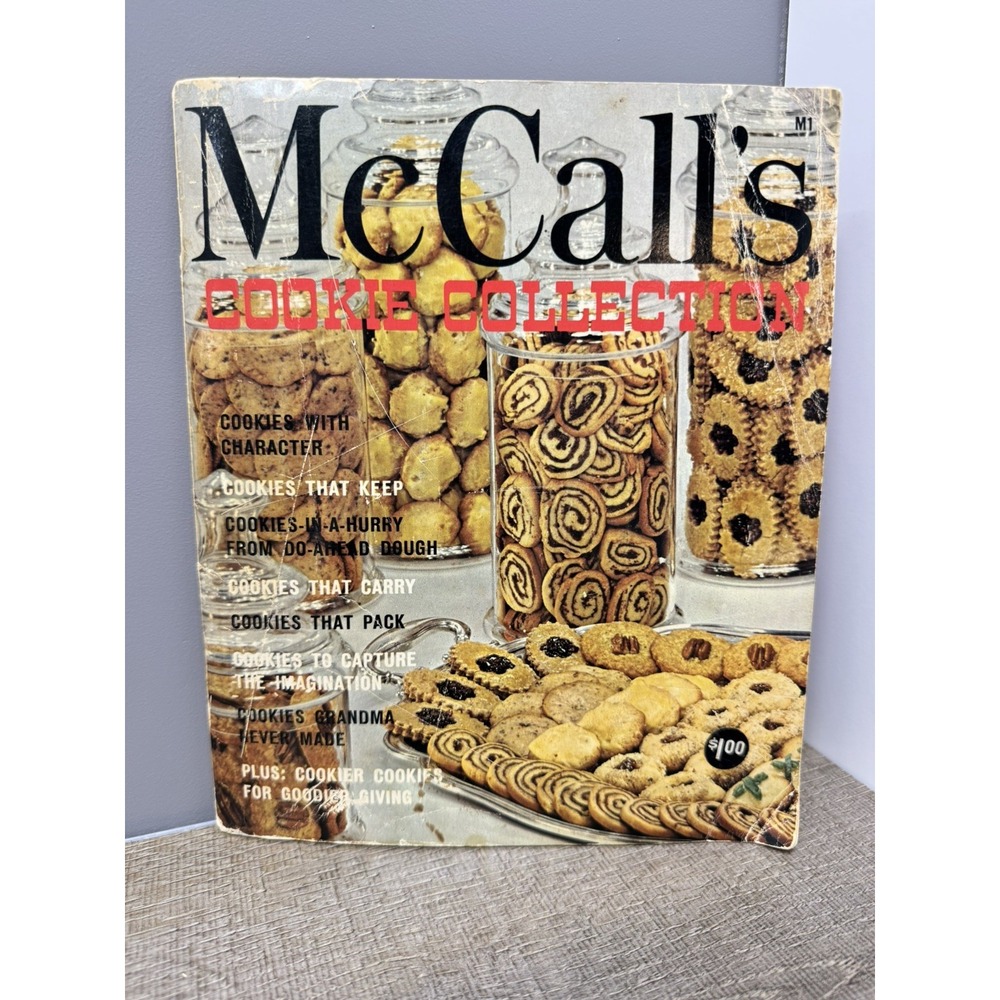Vintage 1965 McCall's Cookie Collection Cook Book